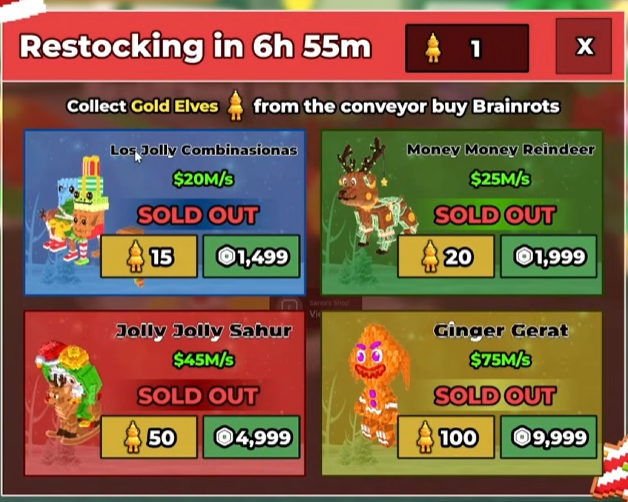 santa shop steal a brainrot